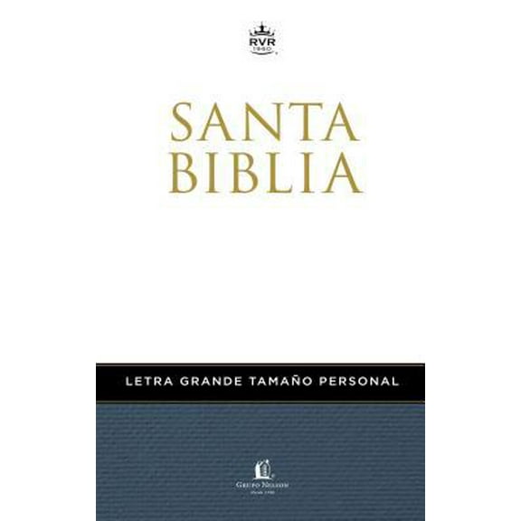 Pre-Owned Biblia Letra Grande Tamano Personal: Rvr 1960 Reina Valera 196 (Hardcover) 0529100002 9780529100009