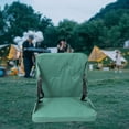 thumbnail image 6 of Folding Stadium Chair Seat Cushion Floor Seat Padded with Back Support for Camping Hiking and Outdoor Concerts, 6 of 9