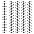 thumbnail image 1 of Spinner de flechas giratorias de juego de 4 pulgadas para juegos escolares en casa (100 uds) Afortunado Sencillez, 1 of 5