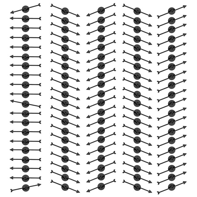 Spinner de flechas giratorias de juego de 4 pulgadas para juegos escolares en casa (100 uds) Afortunado Sencillez