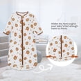 thumbnail image 5 of Pijama Niño Miracle Baby  2piezas Saco de Dormir Bebé Algodón 6-12meses, 5 of 5
