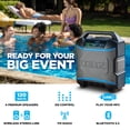thumbnail image 2 of Altavoz portátil Bluetooth para fiestas al aire libre ION Block Rocker, 2 of 9