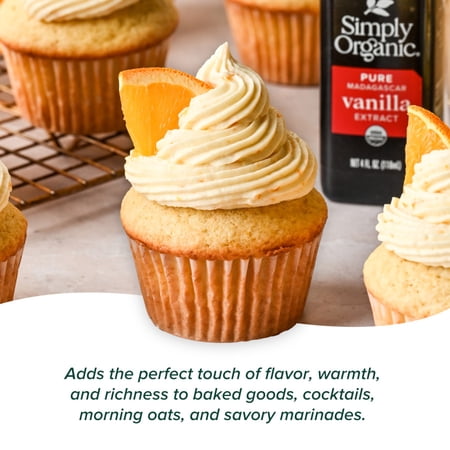 【並行輸入品】Simply Organic シンプリー オーガニック ピュア バニラ エキス 118ml