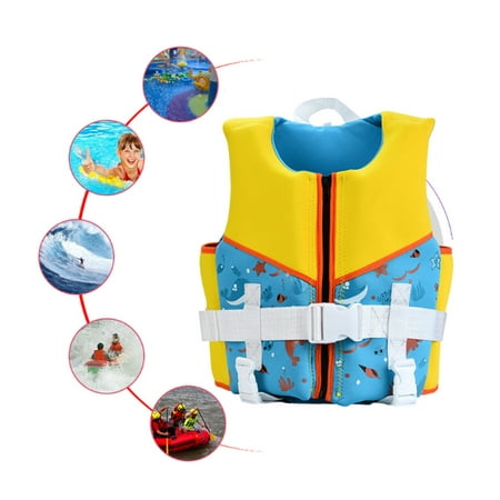 Children's Kids Floatation Vest Life Jacket Safety Swimming Buoyancy ...
