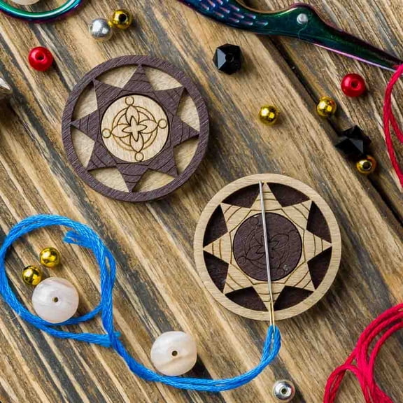 Magnetic double-sided needle holder FLMH-035(W)