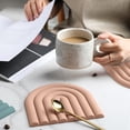thumbnail image 5 of Silicone Trivet Mat Heat Resistant Hot Pads for Kitchen Countertop Reusable Table Mat Multi Purpose Daily Household Insulation Pad for Cookware Dinner Bowls Coffee Mugs Hot Dishes Trivets, 5 of 6