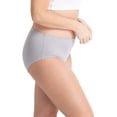 thumbnail image 4 of Fruit of the Loom Women's Breathable Cotton Stretch Brief Panties, Moisture‑Wicking, Full Coverage Underwear, 6-Pack, Sizes M–3XL, 4 of 11