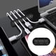 thumbnail image 3 of Soporte de Cable Organizador de Cables Macarena Winder de Silicona 2 Solt Negro, 3 of 7