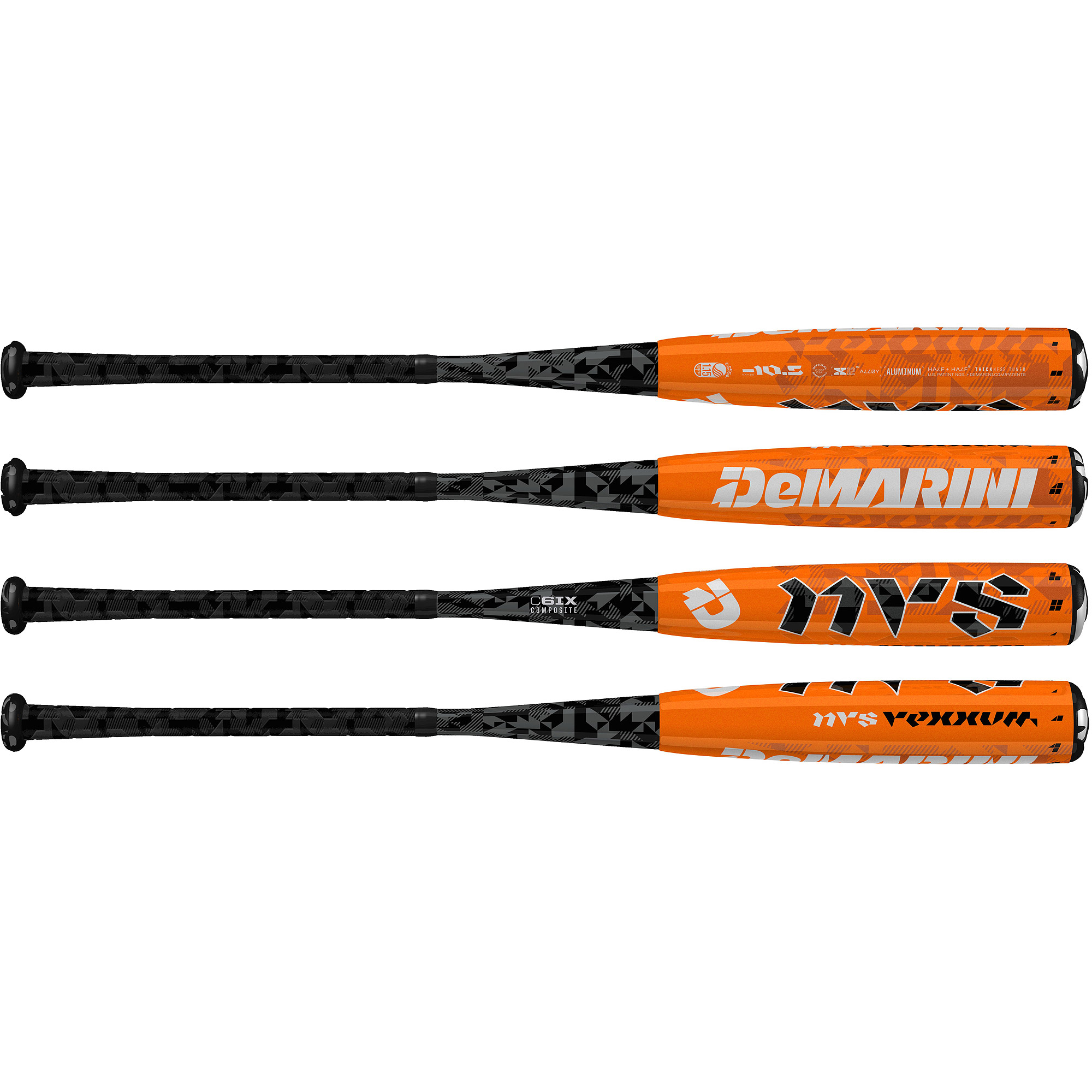 DeMarini 2015 Youth NVS Vexxum Big Barrel Baseball Bat, 26Inch/15.5