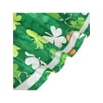 thumbnail image 6 of Girls Dress Green St Patrick Clover Holiday Casual Summer Sundress 5 Years, 6 of 6