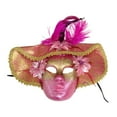 thumbnail image 3 of BELOVING Costume de Mascarade Accessoires d'Halloween pour Bar Bal Performance sur Scène Rouge rose, 3 of 10