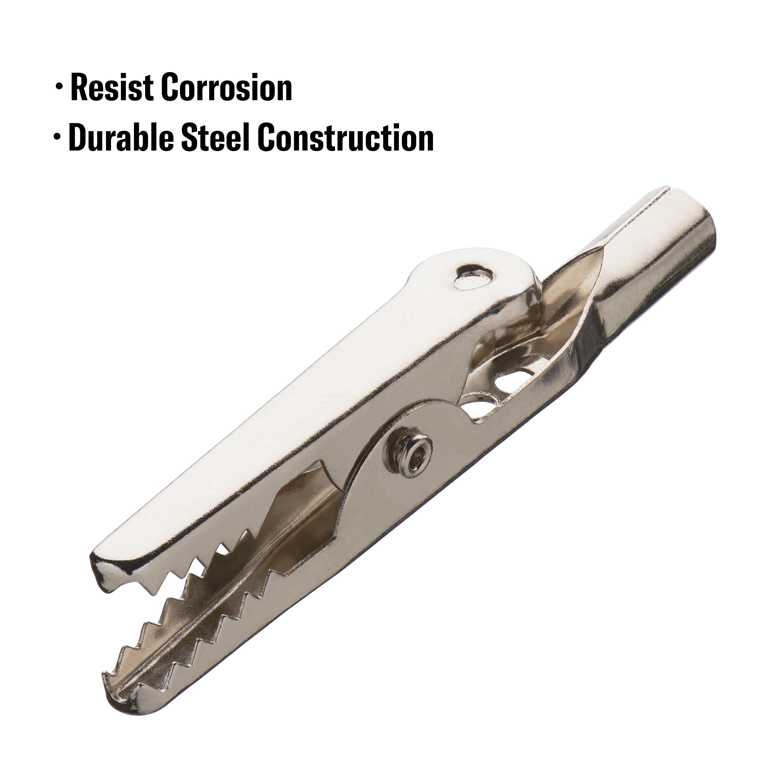 EverStart 6-Piece Alligator Clips, Steel, 2-Inch, Automotive