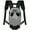 Heather Grey, variant on Dog Carrier Backpack, Adjustable Dog Pet Cat Front Carrier Backpack | Ventilated Dog Chest Carrier for Hiking Camping Travel, Sling Bag for Small Medium Dog Cat Puppies, Medium, 9-13 lbs, Black