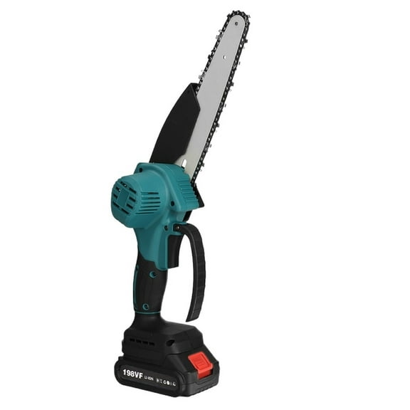 8 Inch Brushless Electric ChainSaw Cordless Chainsaw Rechargeable WoodworKing Pruning Saw Garden Tools for 18V Battery ,Easy to Operate
