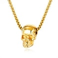 thumbnail image 1 of Bijoux Punk Gothique en Acier Inoxydable pour Hommes / Femmes (Or), 1 of 4