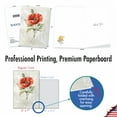 thumbnail image 3 of NobleWorks Thank You Greeting Card with 5 x 7 Inch Envelope (1 Card) Multicolored Botanicals C8853FTYG, 3 of 6