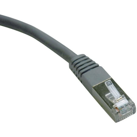 UPC: 0037332124302 | Tripp Lite N105-025-gy Cat-5e Molded Shielded Patch Cable Stp (25ft)