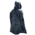 thumbnail image 4 of Fesfesfes Men's Jacket Casual Hooded Coat Printed Drawstring Hoodie Fall Jacket Cloak Cardigan or, 4 of 9