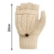 thumbnail image 5 of Flip Cute Guantes de lana de doble uso, cálidos guantes de lana de medio dedo y medio dedo de otoño e invierno para mujeres y hombres Xemadio 2034345-3, 5 of 9
