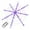 Purple, variant on 12FT Halloween Spider Web Lights, 120 Orange LED Light Up Giant Spiderweb with Remote Control, Huge Cobweb String Lights Decorative for Party Indoor Outside House Porch Yard Garden