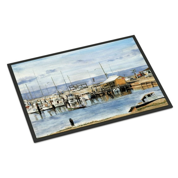 Carolines Treasures 8129MAT The Pass Bait Shop Doormat 18x27 27"L x 18"W multicolor