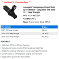 thumbnail image 2 of Automatic Transmission Output Shaft Speed Sensor - Compatible with 2003 - 2011 Jeep Wrangler - Beck Arnley, 2 of 2