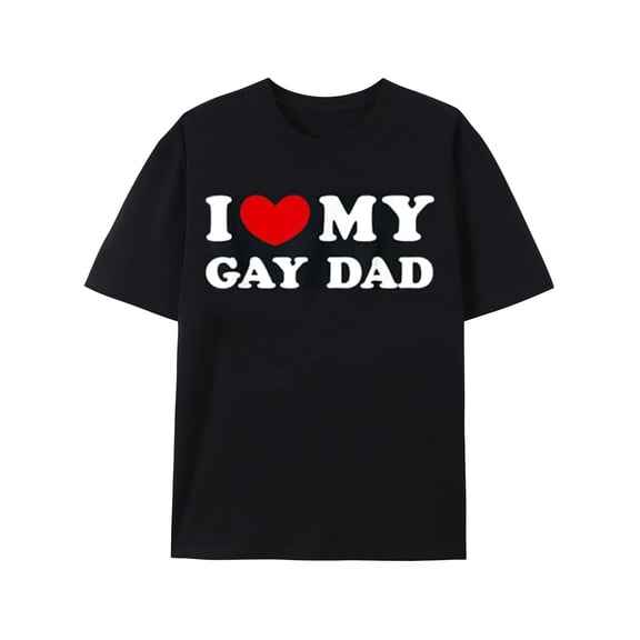 Greenink I Love My Gay Dad, I Heart My Gay Dad T-Shirt