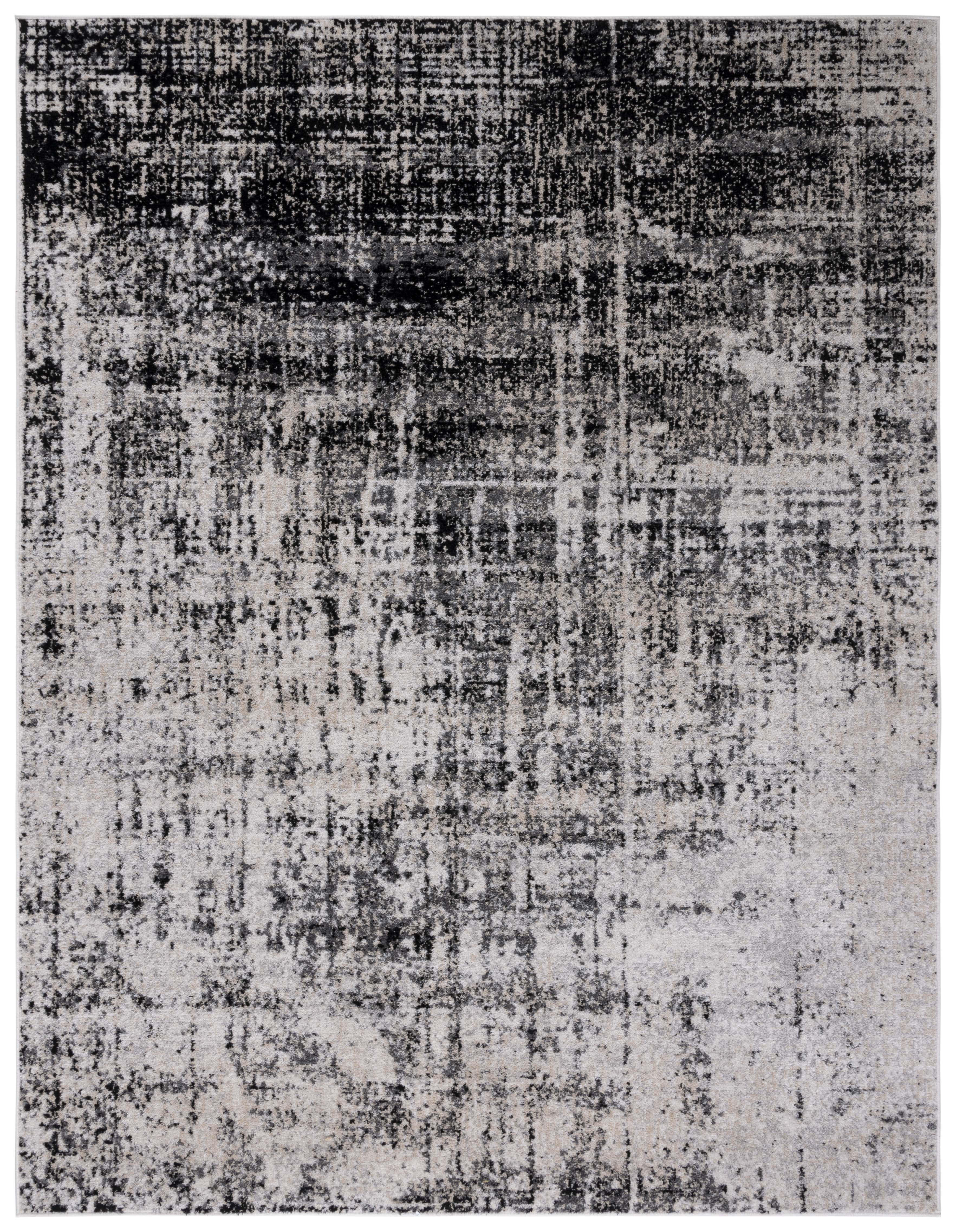 Safavieh Adirondack Boniface Distressed Area Rug, Silver/Black, 11' x 15'