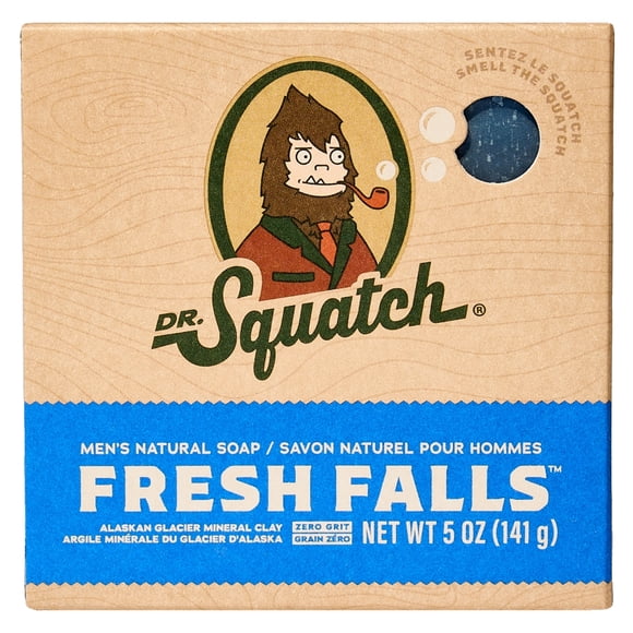 Savon naturel pour hommes DR. SQUATCH - Fresh Falls - 142 g