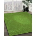 thumbnail image 3 of Ahgly Company Machine Washable Indoor Square Transitional Seaweed Green Area Rugs, 7' Square, 3 of 7