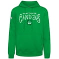 thumbnail image 2 of Men's Levelwear Green Vancouver Canucks St. Patrick's Day Podium Hoodie, 2 of 3