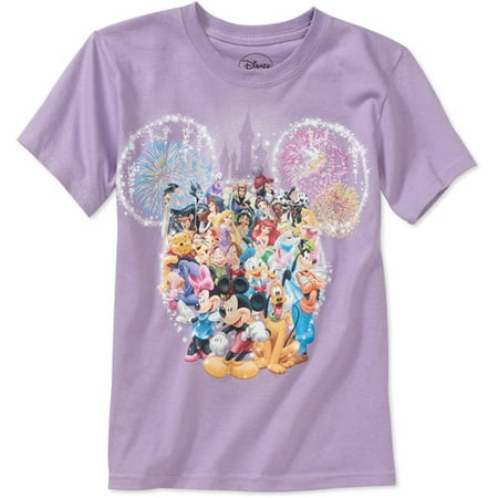 Disney Girls' Characters Graphic Tee
