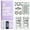 Purple, variant on 100 Days Money Saving Challenge Coin Envelopes with Daily Savings Tracker, Habit-Forming System, $5050 Cash Savings Goal