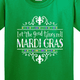 thumbnail image 4 of Inktastic Let the Good Times Roll Mardi Gras Youth T-Shirt, 4 of 5