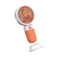 thumbnail image 1 of Matsuzay Ventilador portátil de mano, enfriador de escritorio Personal recargable por USB, dispositivo de refrigeración para interiores y Electrodomésticos Zanahoria, 1 of 6