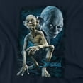 thumbnail image 2 of Lord of The Rings Smeagol Women's T Shirt, Navy, Large, 2 of 6