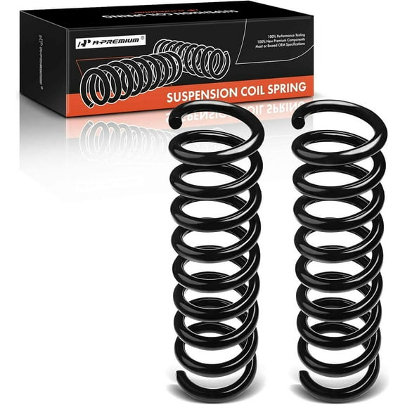 A-Premium Rear Suspension Coil Spring Set for Hyundai Sonata 2011-2014, 2 Piece