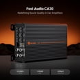 thumbnail image 2 of Amplificador de coche Fosi Audio CA30 de 4 canales, clase D, 320 W, 2 of 7