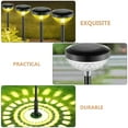 thumbnail image 3 of Solar Light Bedroom Lighting Garden Lights Outdoor Decorative Projection Water Drop Abs, 3 of 6