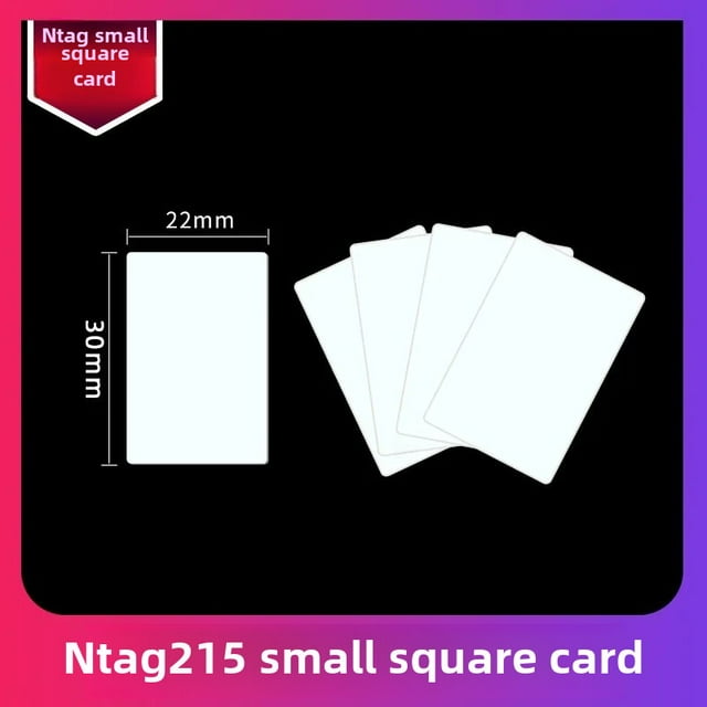 Étiquette Électronique RFID Anti-Métal Autocollant Puce NFC Commande Rapide Musique Étiquette NFC Lecteur de Carte IC/ID Protection de Sécurité