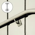thumbnail image 2 of Raindrops Stainless Steel Handrail Bracket Wall Mounted Holder for Indoor Stairs Hand Rail Support Accessories 1 Set, 2 of 8