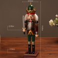 thumbnail image 2 of 12" Nutcracker Wooden Soldier Figurines Toys Ornaments Christmas Holiday Decoration Gifts, 2 of 9