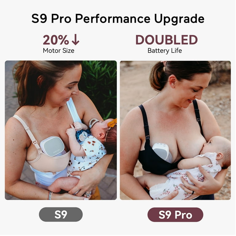 S9 Pro Wearable Breast Pump Upgraded: Long Battery Life