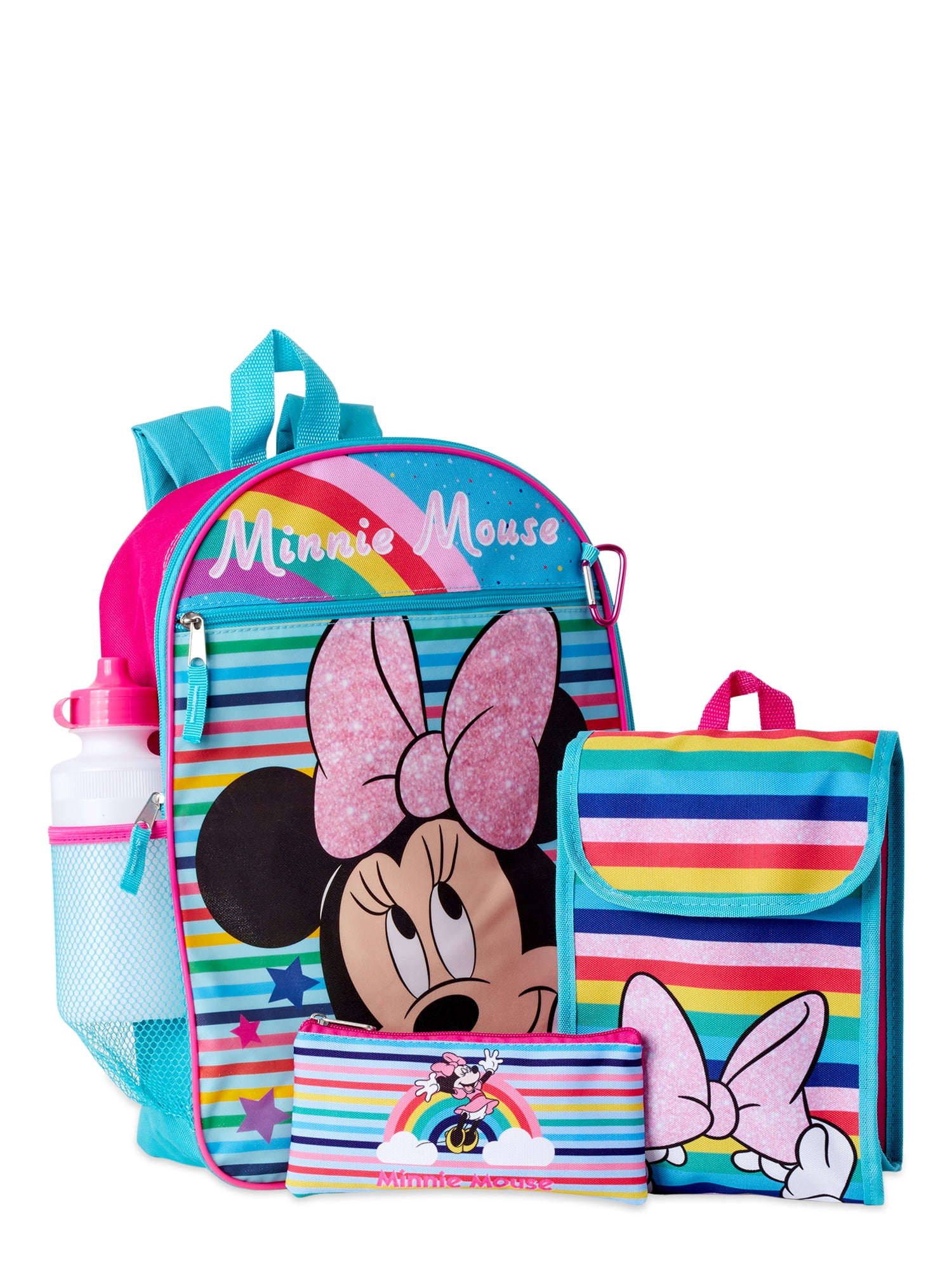 Disney Minnie Mouse 5-Piece Backpack Set