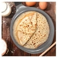 thumbnail image 6 of 51510 Crepe, Ceramic, Nonstick, 10 inch, Bakelite Handle, Tawa pan, Griddle, Pancake Maker, Skillet, Omelette, Tortilla, Roti, Naan, Dosa, 10", Berry Blue, 6 of 8