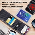 thumbnail image 3 of Billetera Tipmile con clip para billetes con bloqueo RFID, delgado, negro, 3 of 8