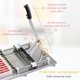 thumbnail image 4 of HLGKBY Máquina para Hacer Carne con brocheta de bambú para Barbacoa con 10 Orificios, máquina Manual para Hacer Kebab de Cordero, Prensa para Hacer Kebab, máquina para Hacer Hilo de Carne, 4 of 5