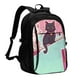thumbnail image 1 of Fotbe Cats On Broomstick Mochila con Estampado y Puerto USB para Hombre y Mujer, Mochila Antirrobo, Mochila de Viaje, Mochila Escolar, Mochila Universitaria, 1 of 7
