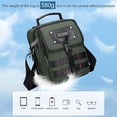 thumbnail image 5 of WITZMAN Crossbody Bag for Men Small Travel Messenger Bag Shoulder Purse Side Bag for Work Traveling(B708 Army Green), 5 of 7