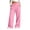 Pink, variant on KyCheLot Fleece Sweatpants for Boys Girls Elastic Waist Thicken Sweatpants with Pocket Winter Warm Schoolwear